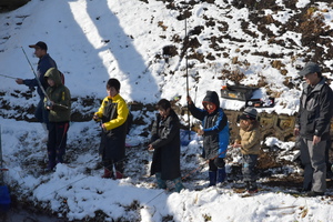 親子ます釣り大会