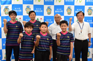 小川卓球スポーツ少年団の皆さん